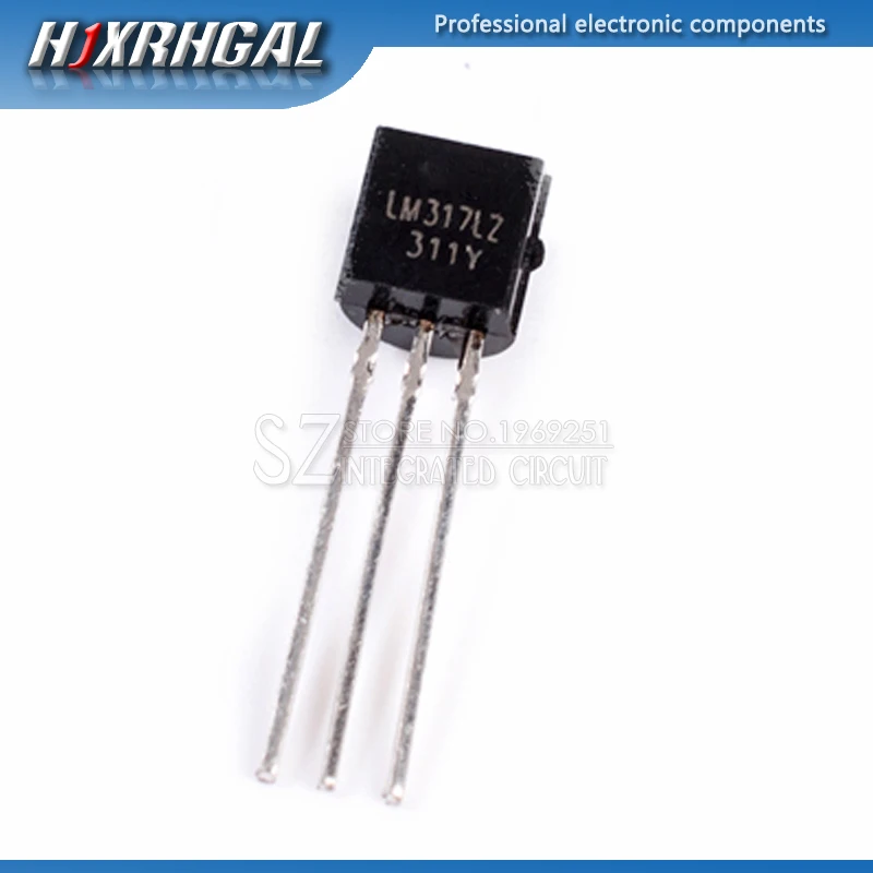 20 шт. LM317 TO 92 LM317LZ TO92 регулятор напряжения 1.2В на транзистор|Интегральные схемы| |