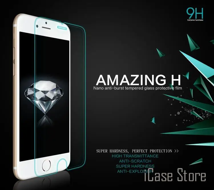 Закаленное стекло 9 H для iphone 4s 5 5s 5c SE 6 6s plus 7 Защитная пленка экрана чехол ipone ihone ifon