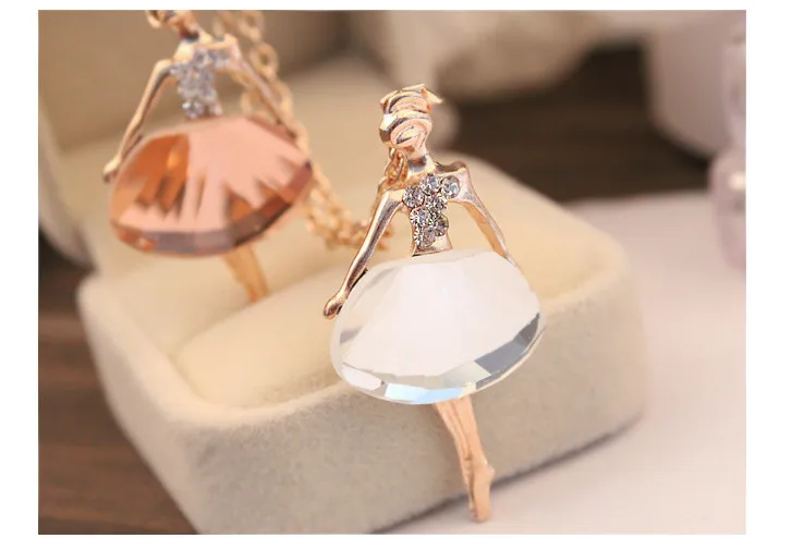 1 шт. Женская цепочка с подвеской кристаллом|girl gift|sweater chaincrystal necklace |