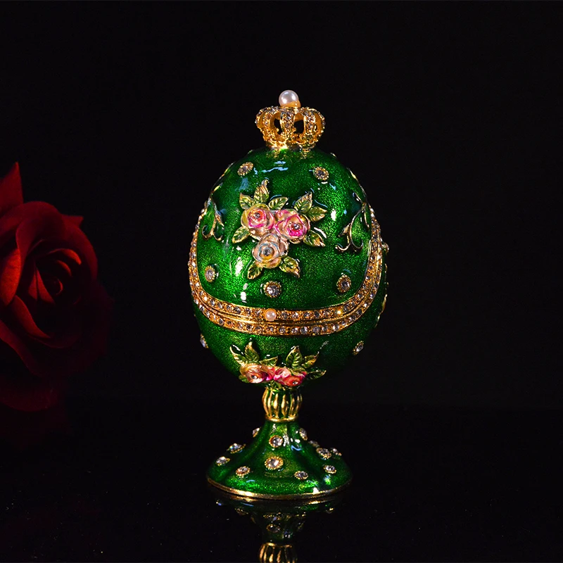 QIFU Новое поступление синий qifu faberge яйцо ремесло