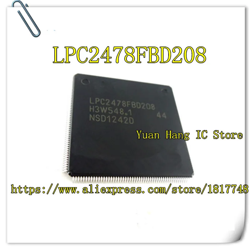 

5PCS/LOT LPC2478FBD208 LPC2478FBD LPC2478 PQFP-208 New original