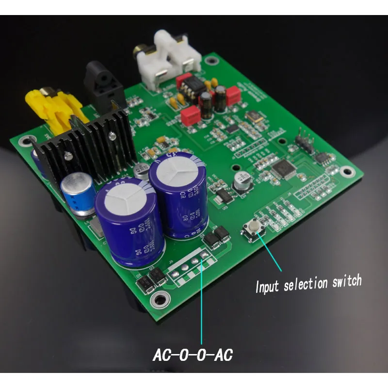 Плата декодера KYYSLB AC dual 12 ~ 18 в ES9038Q2M ES9038 Q2M I2S DSD коаксиальный вход усилитель