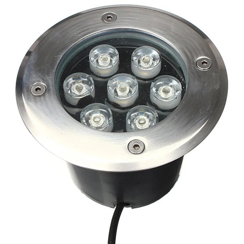 

10PCS Waterproof 7W LED Underground light Ground Garden Path Floor Lamp Outdoor Underground Buried Yard Lamp Landscape Light