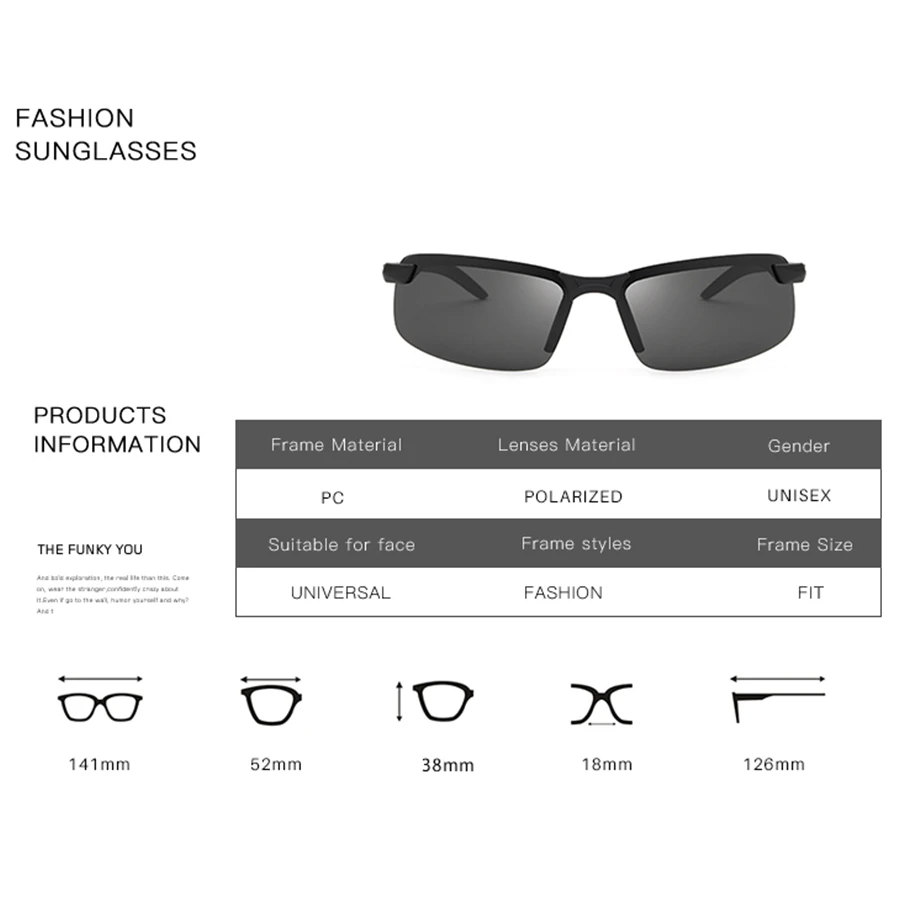 Мужские солнцезащитные очки без оправы Roza винтажные поляризационные