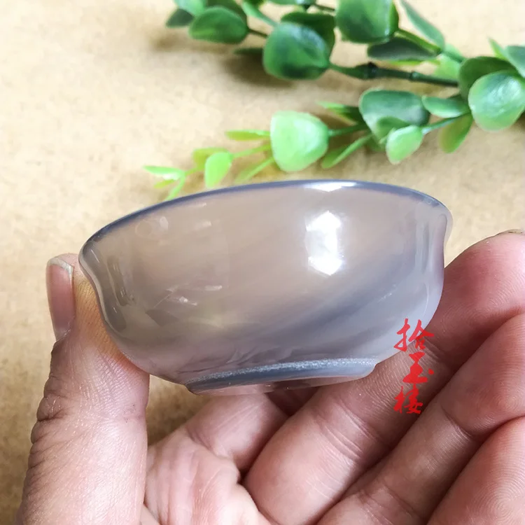 Pure natural color agate cup tea bowl no burning authentic Kung Fu pendant | Украшения и аксессуары