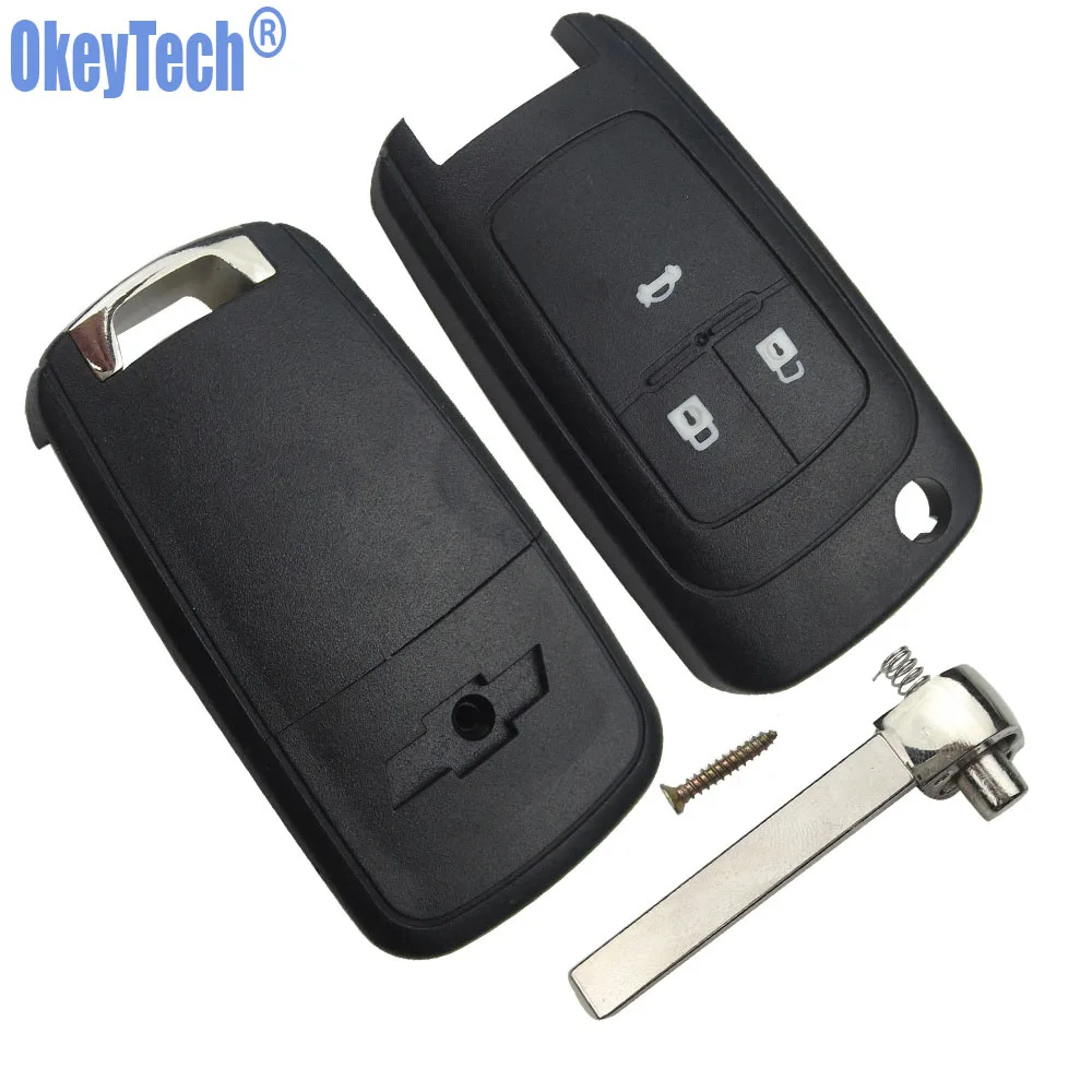 Откидной Чехол OkeyTech для автомобильного ключа с дистанционным управлением Chevrolet