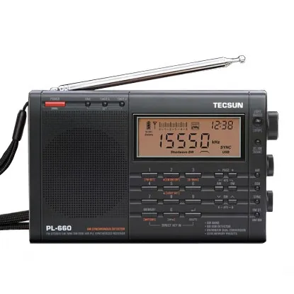 Радиоприемник TECSUN PLL SSB VHF AIR радиоприемник FM/MW/SW/LW многодиапазонный Двойное