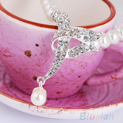 Комплект из колье и серёг с искусственным жемчугом|necklace earrings jewelry set|jewelry setsjewelry set