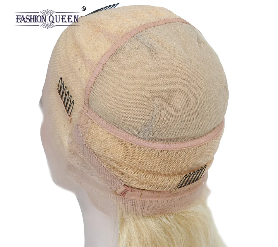 Модные queen hair 613 полная блондинка парики кружева с ребенком волос естественной