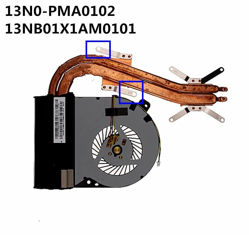 Новый оригинальный радиатор охлаждения процессора ноутбука/вентилятор для Asus X750