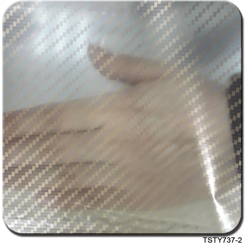 

Free shipping 0.5mX2m/10m gold and transparent carbon fiber hydrographic film TSTY737-2 transfer water transfer