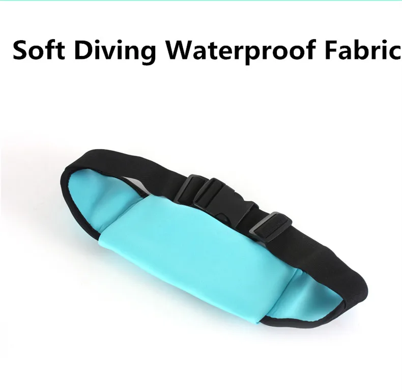 Adjustable Running waterproof waist bag Lycra fabric cycling high quality leisure phone holder|Беговые сумки| |