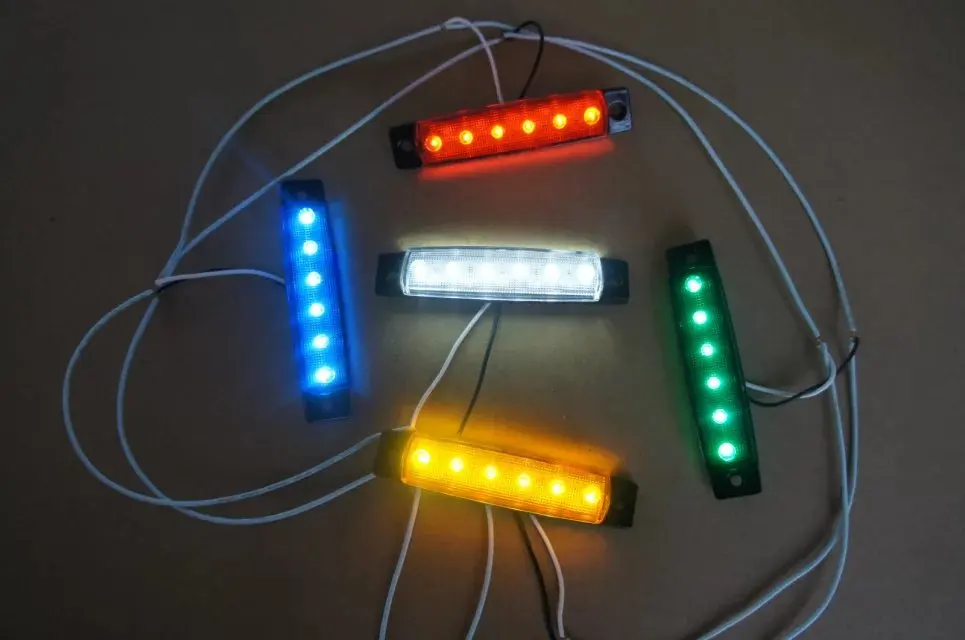 200X 6 фонарь заднего освещения 24 В|side marker light|marker lightled side light |