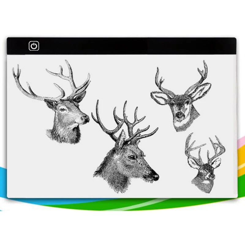 

Dimmable Ultra Thin A3 LED Light Tablet Pad Apply to EU/UK/AU/US/USB Plug Diamond Embroidery Diamond Painting Cross Stitch