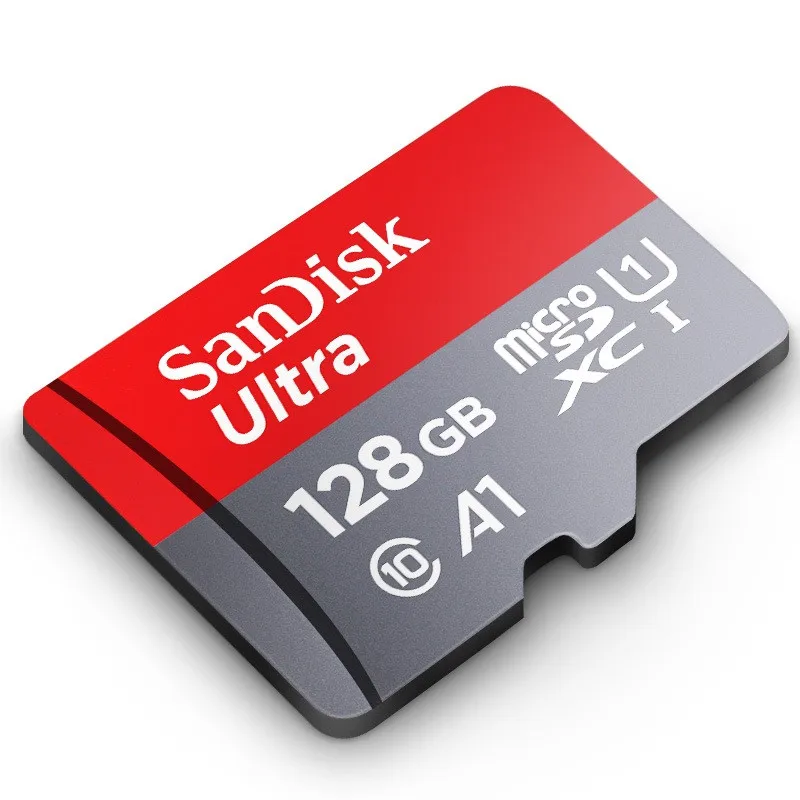SanDisk MicroSD карта 128 Гб 64 Гб 32 Гб 16 Гб карта памяти Ultra SDHC/SDXC класс 10 A1 UHS-I 100 МБ/с./с TF флэш-карта cartao de memoria