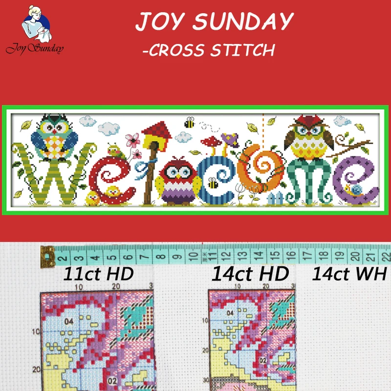 Набор для вышивки JOY SUNDAY крестиком сделай сам|joy sunday|counted cross stitchcross stitch |