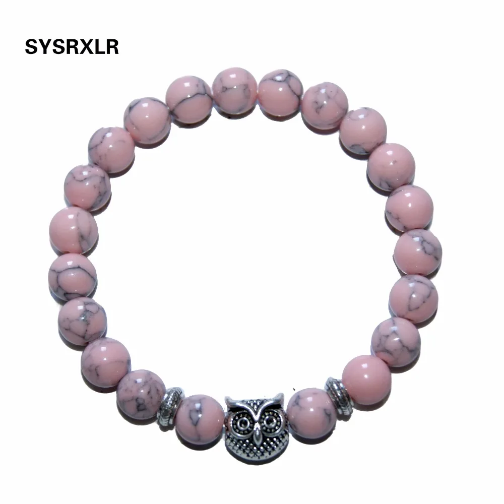 Вулканическая лава с глазами тигра браслет из 19 натуральных камней украшенный