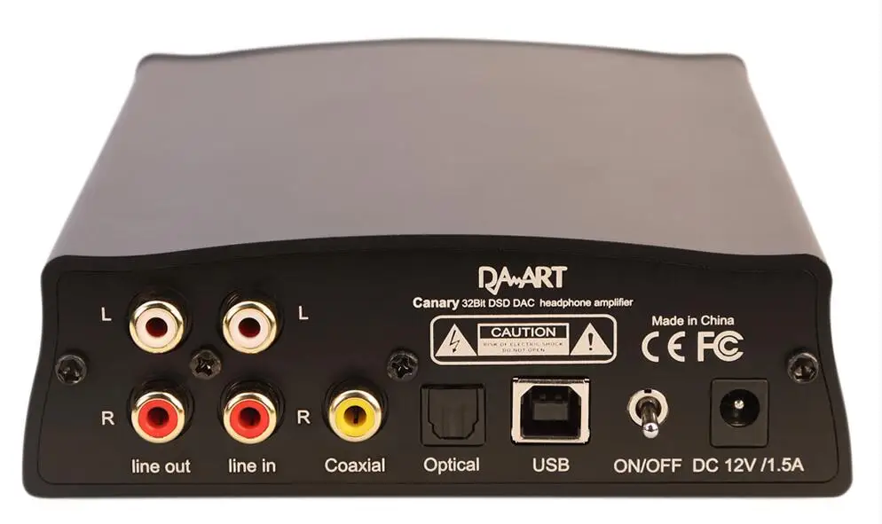 ЦАП DAART для наушников 32 бит/384 кГц коаксиальный/оптический/USB/RCA вход|Усилители