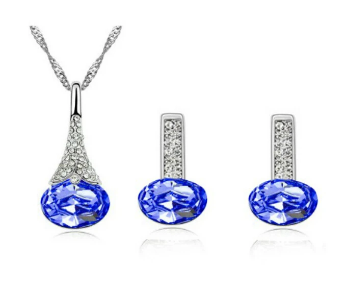 OMH оптовая продажа модные 18 карат золото песня молодежи эллипс кристалл для