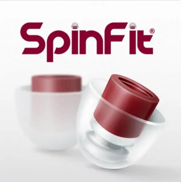 1 пара (2 шт.) Оригинальные наушники вкладыши SpinFit CP100 CP800 патентованный силиконовый