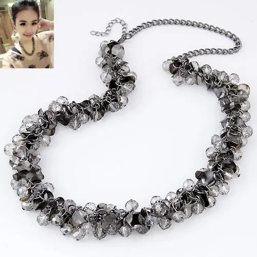 Collier Femme 2019 Fashion Choker Statement Necklaces &amp Pendants for Women Men Jewelry Crsstal Beads Collares bijoux accessories |
