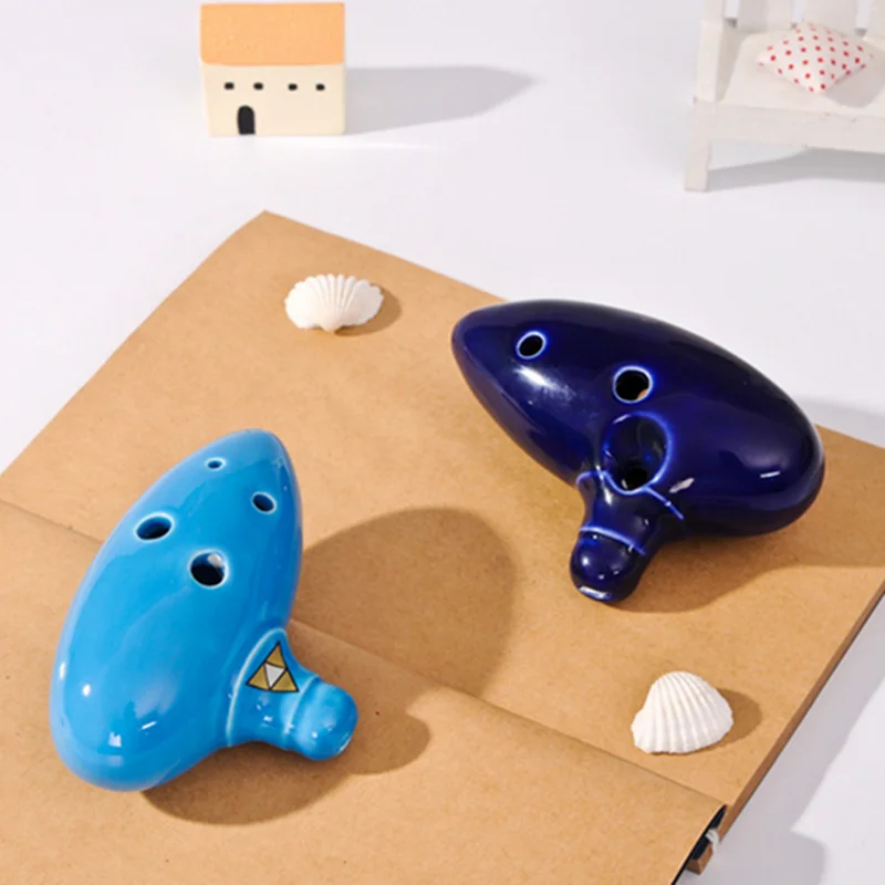 Подарки 6 отверстий окарина флейта для альт с Керамическая Флейта времени