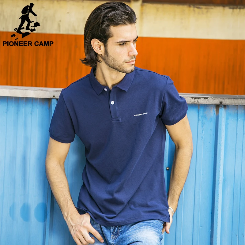Pioneer Camp 2016 Мужская фотболка Поло Polo известный бренд бизнес и случайное поло с