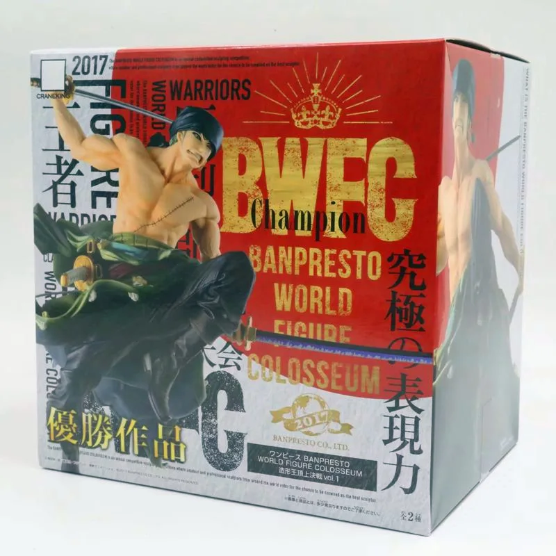 ONE PIECE World Summit фехтовальщик Roronoa Зоро лучшие войны ПВХ фигурку Коллекционная