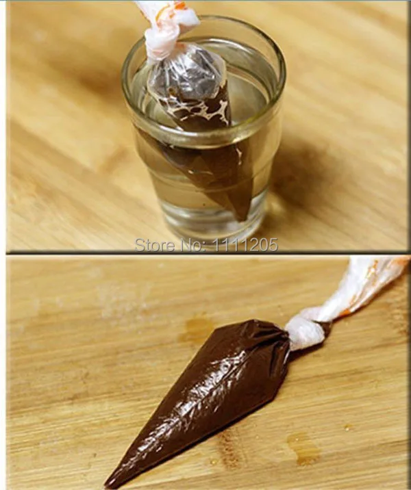 Противоскользящий одноразовый мешок для украшения тортов 30 см 200 шт. | Дом и сад