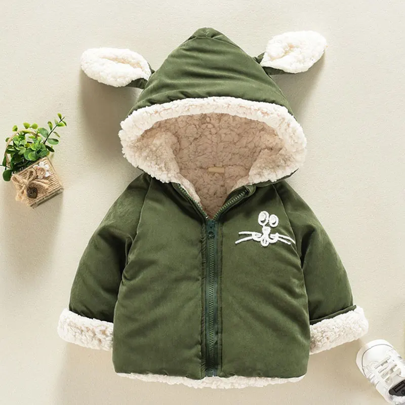 Зимняя одежда для маленьких мальчиков и девочек комбинезоны Толстая теплая