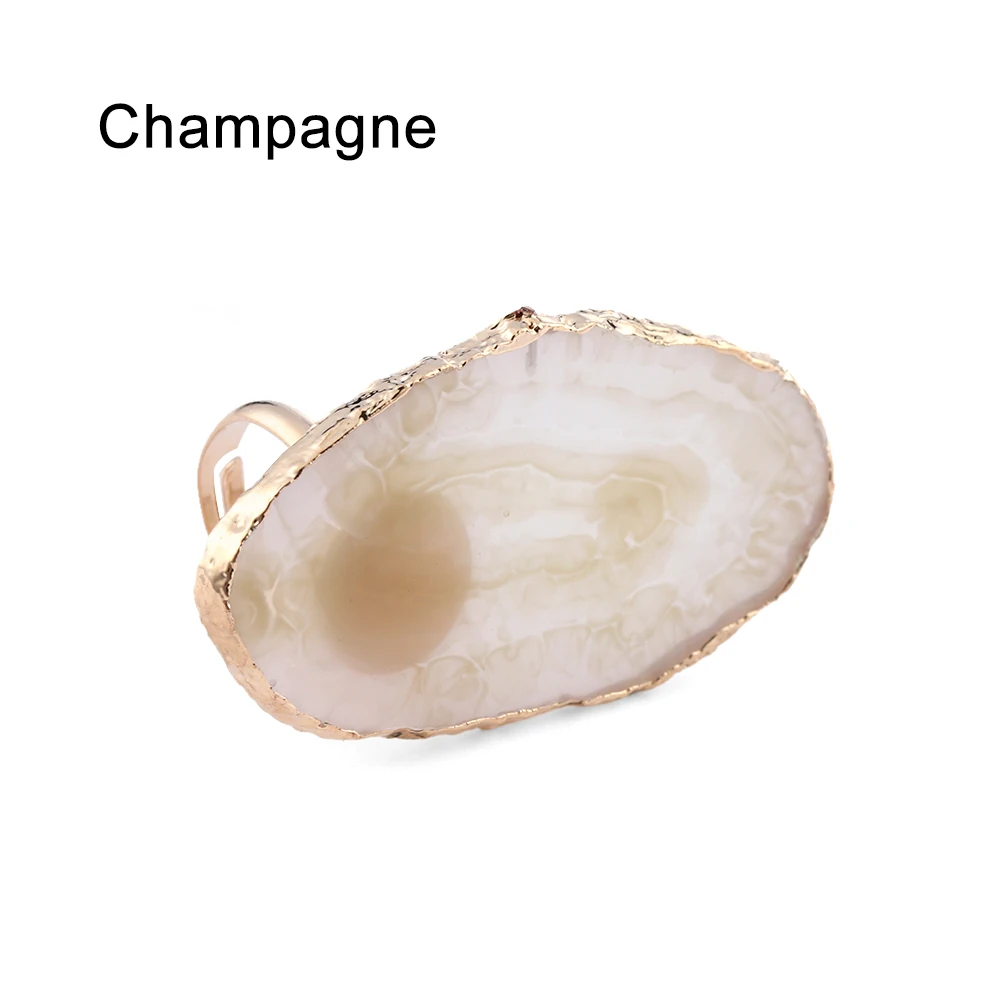 champagne 1 шт. акриловый кристалл дизайн ногтей клей для наращивания ресниц кольца отдельные накладные ресницы клей держатель ресницы клей стенд пигмент - Цвет: champagne