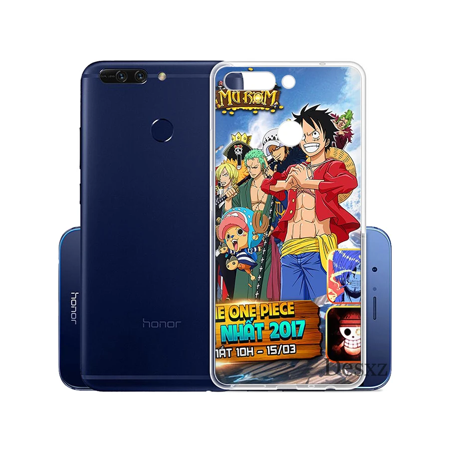 Gerleek аниме Одна деталь phoen чехол для Huawei Mate 10 20 Lite рro Y9 Y7 Y5 II Y6 премьер Nova 2i 3 3i в