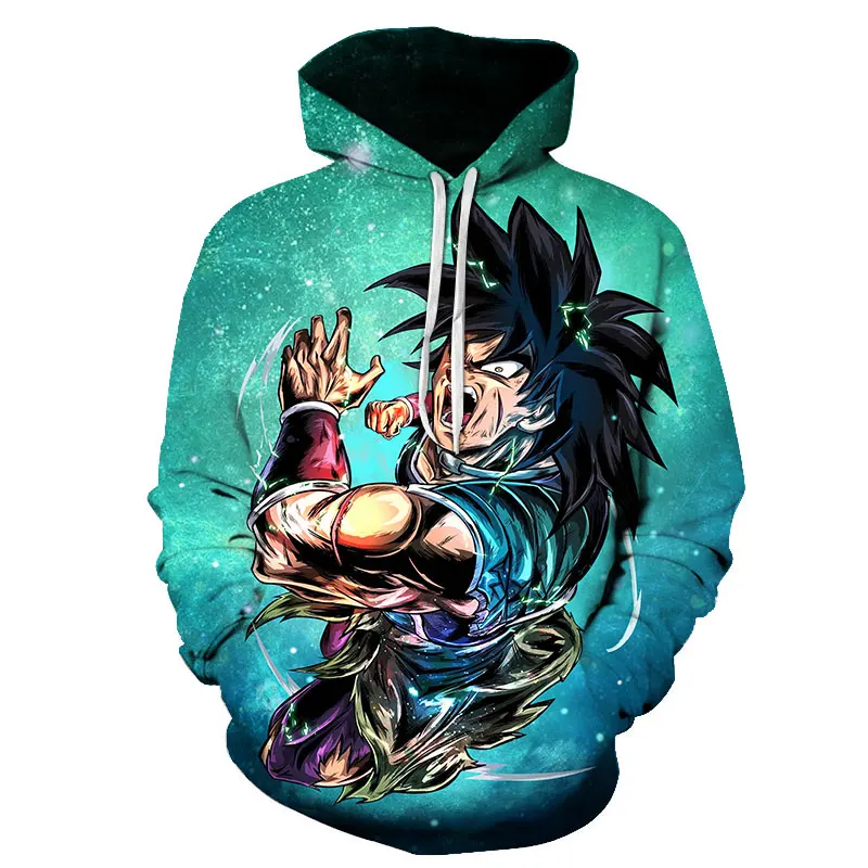 3D толстовки с капюшоном Dragon Ball Толстовка для мужчин и женщин мускул аниме модные повседневные спортивные костюмы куртки для мальчиков пуловер с капюшоном Сон Гоку