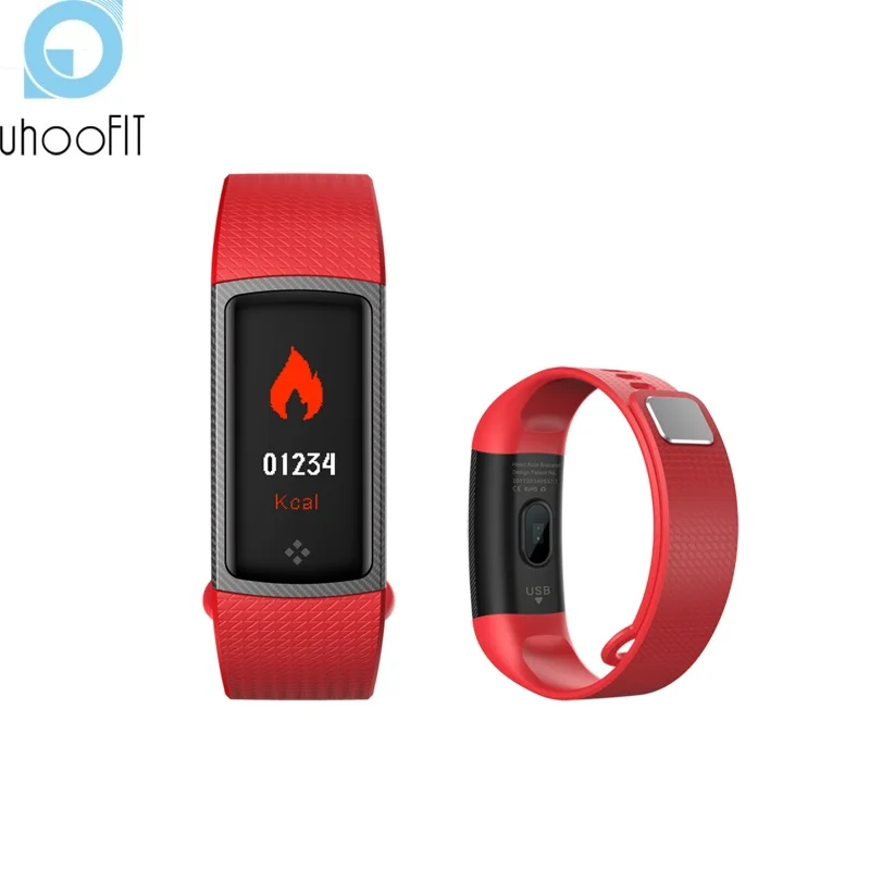 Uhoofit S9 Smart Wristband Color Screen Band Heart Rate Monitor Fitness Bracelet Blood Pressure Oxygen for iOS Android | Электроника