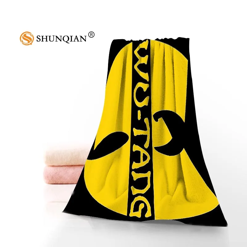 Wu Tang полотенце s микрофибра банное полотенце s путешествия, пляж, полотенце для лица на заказ креативное полотенце Размер 35X75 см и 70X140 см A7.24 - Цвет: 6