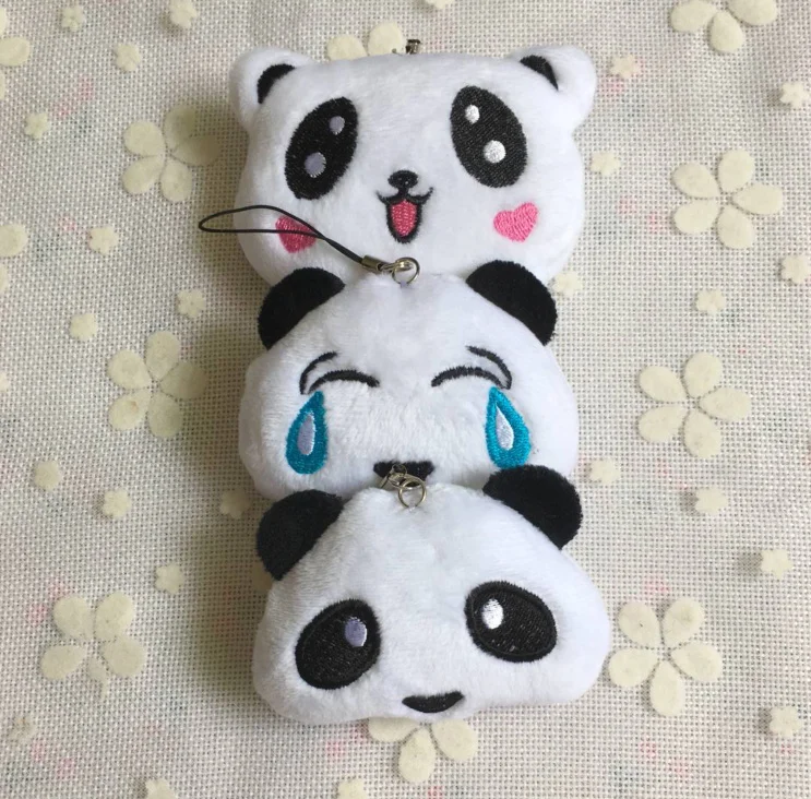 Little Panda 6CM stuffed plush toy dolls little gift pendant key chain Plush Toy Dolls B0882 | Игрушки и хобби