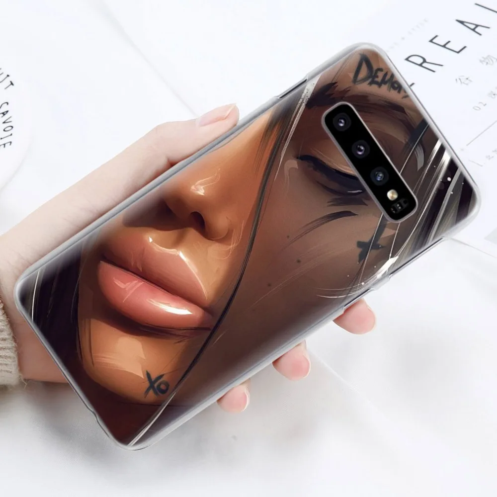 Чехол для телефона с сексуальным рукавом и татуировкой для девушек samsung Galaxy S10e S10 S8 S9 Plus S6 S7 Edge A40 A50 A70 M20 жесткий чехол-накладка