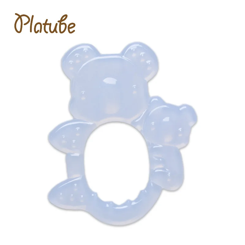 1pc Baby Teething Toys Cute Fruits Silicone Teether Pendant Necklace Accessories Infant Chew DIY | Мать и ребенок