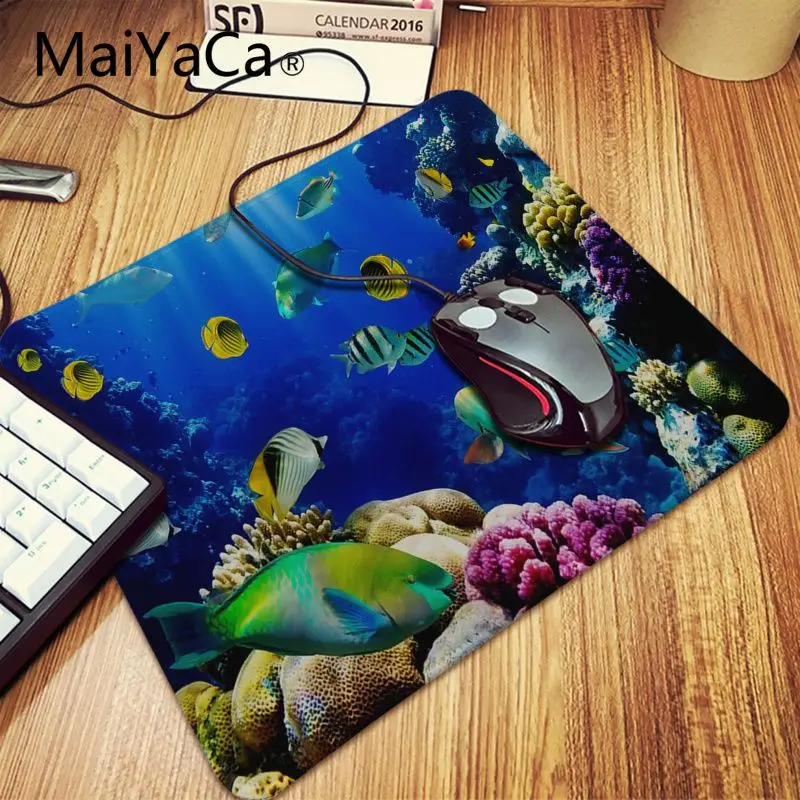 Игровые коврики MaiYaCa для геймеров коврик мыши тропический коралловый риф под