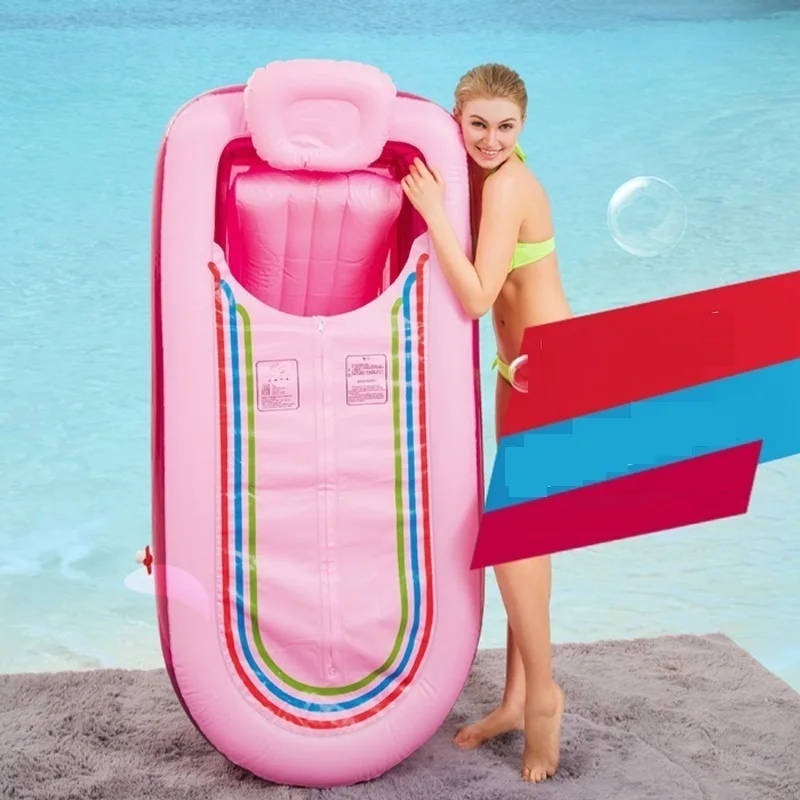 Baignoire Adulte Opblaasbaar Bad Volwassenen Gonfiabile Banho Bucket Baby Adult Hot Banheira Ванна надувная Ванна|Надувные