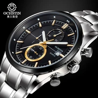 2017 sale ochstin luxury brand analog display date mens quartz watch hour clock casual business men watches relogio masculino
