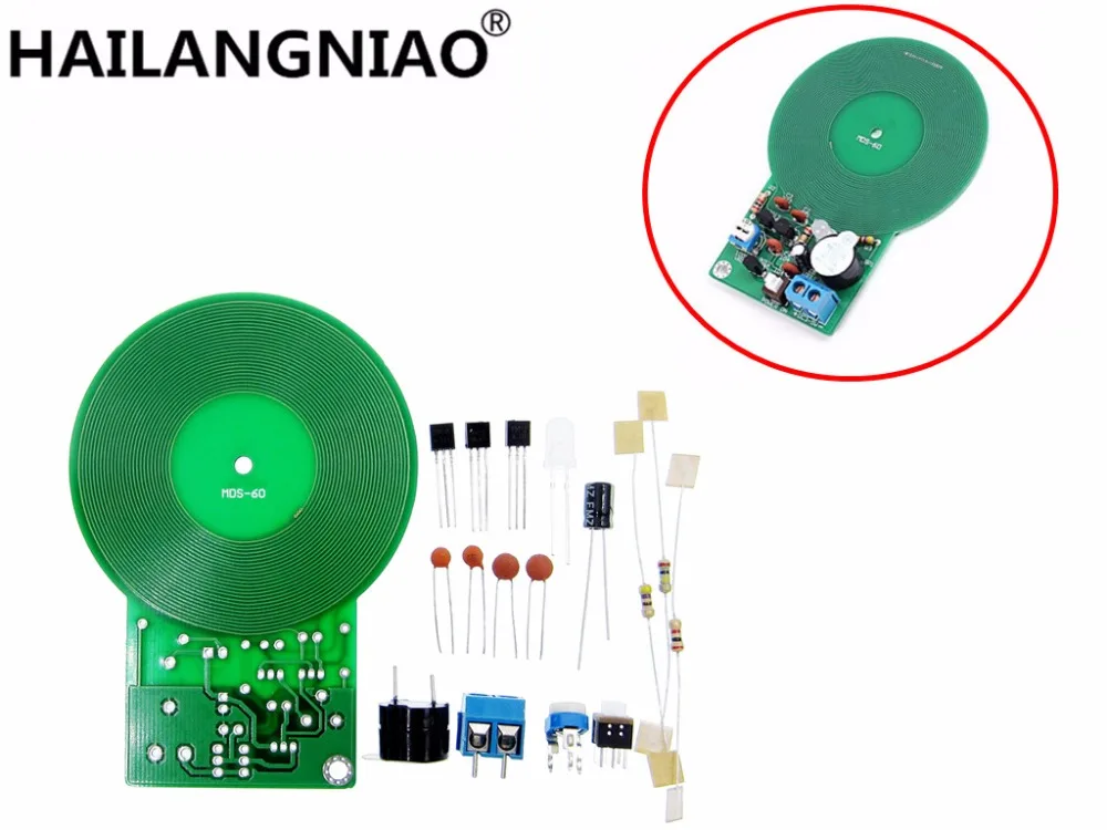 Электронный набор для сборки. Pros Kit детектор. Электронный металлоискатель. Набор электронный для самостоятельной сборки 5 мм цепь светодиодного. N Detector Kit 1822.