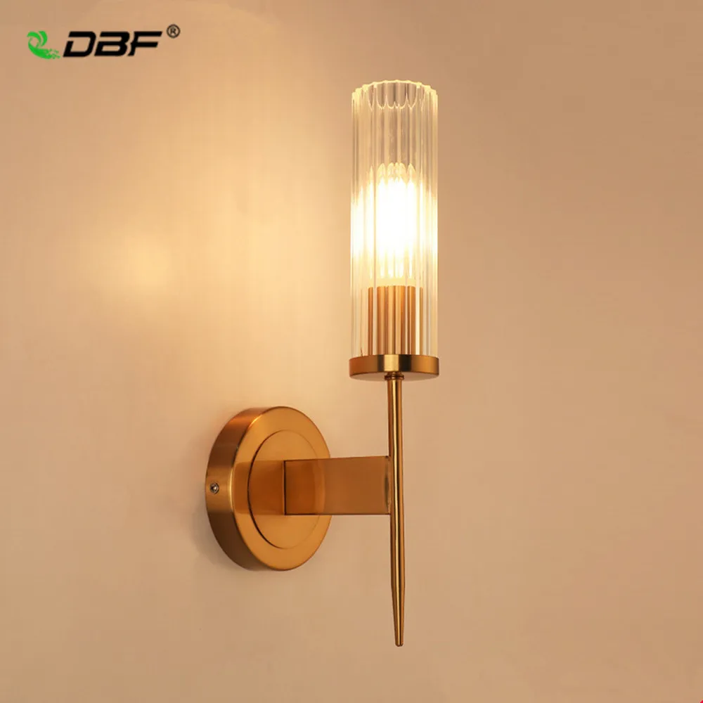 

[DBF]Nordic Wall Lamp Modern Sconce Stair Light Warm White Living room Aisle Background Wall Lamp Nordic Bedroom Bedside Lamp