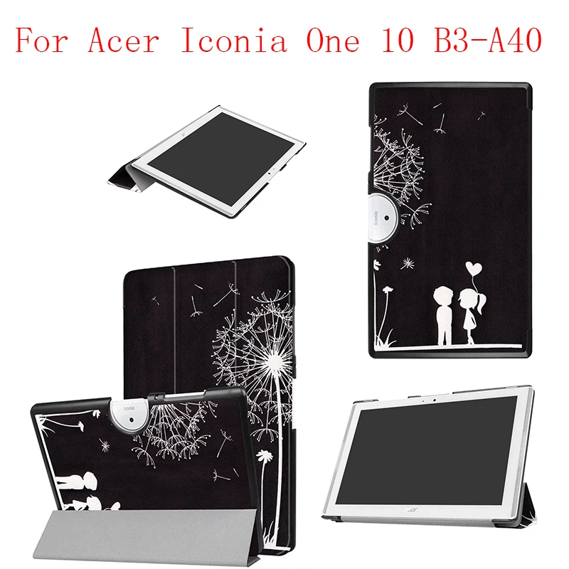 Роскошный чехол из искусственной кожи с магнитом для Acer Iconia One 10 B3 A40 планшета 20