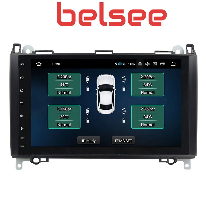 Belsee PX5 4GB Android 8.0 Car Radio for Mercedes Benz W169 B200 B180 W245 Sprinter Viano Vito Stereo Autoradio GPS Navigation | Автомобили