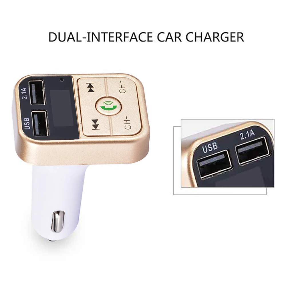 Handsfree Bluetooth автомобильный комплект fm передатчик MP3 плеер TF карта USB зарядное