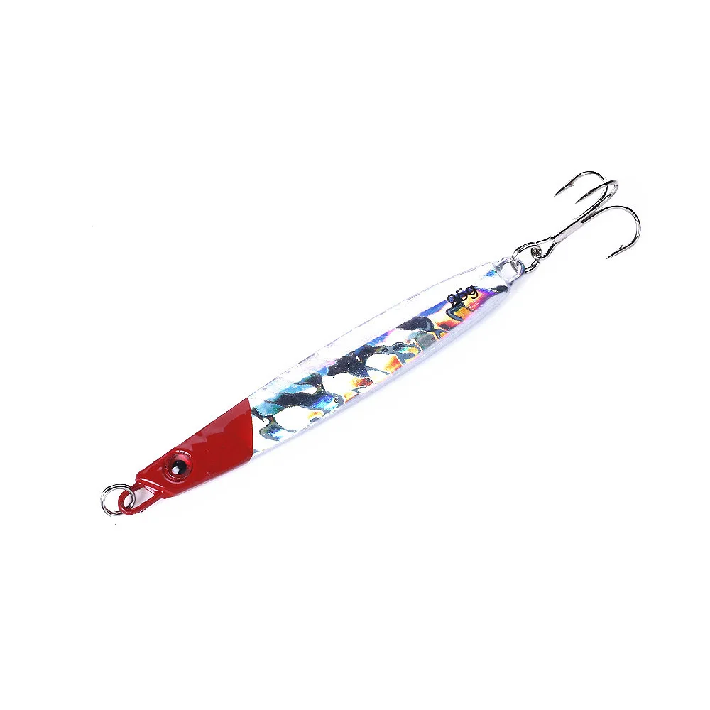 5Pcs Sinking Lead Bait 8CM 25G Fishing Tackle Jigging Lure Isca Artificial Hard Metal Jigs | Спорт и развлечения
