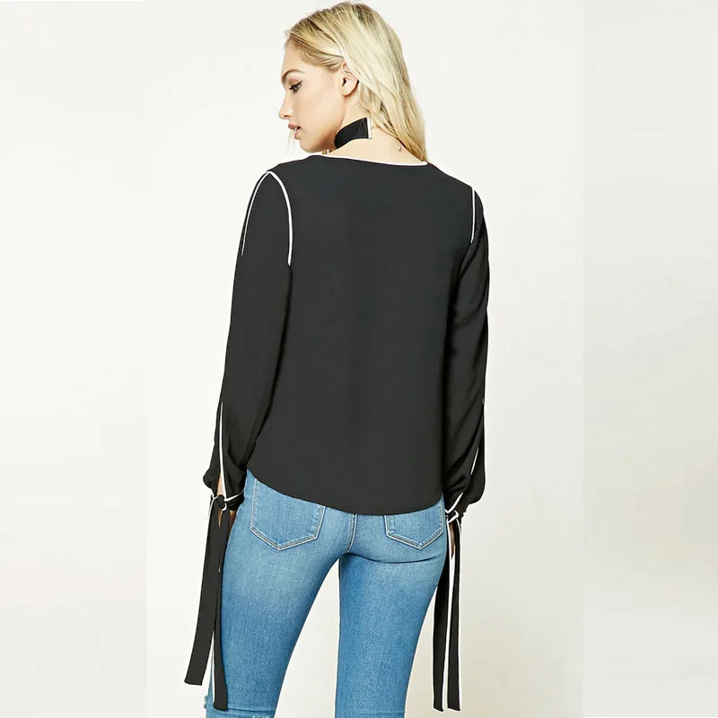 Шифоновые топы размера плюс 6XL 5XL XXXXL винтажная черная блузка весна лето 2019