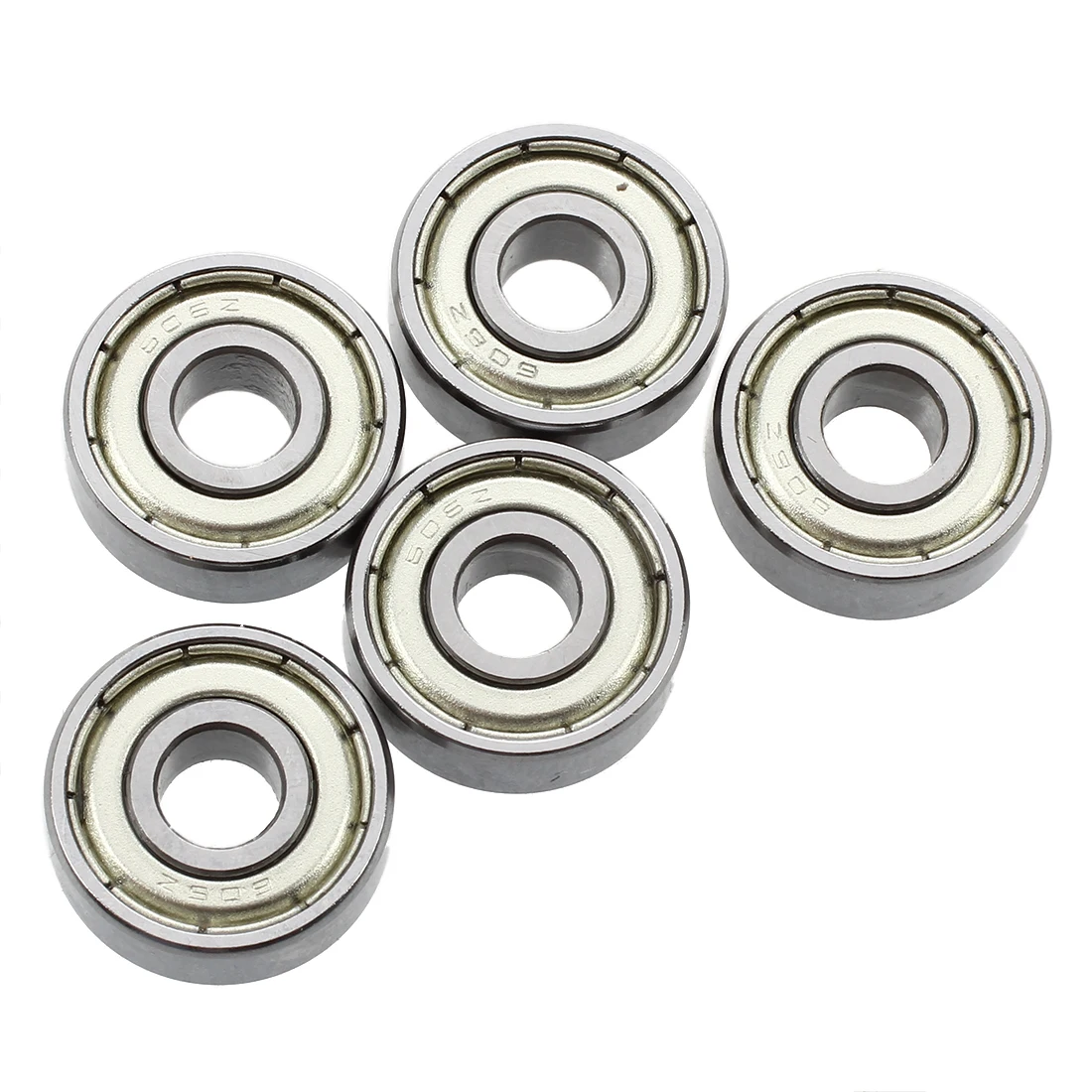606Z 6 x 17 6mm Metal Miniature Deep Groove Ball Bearings 5 Pcs | Обустройство дома