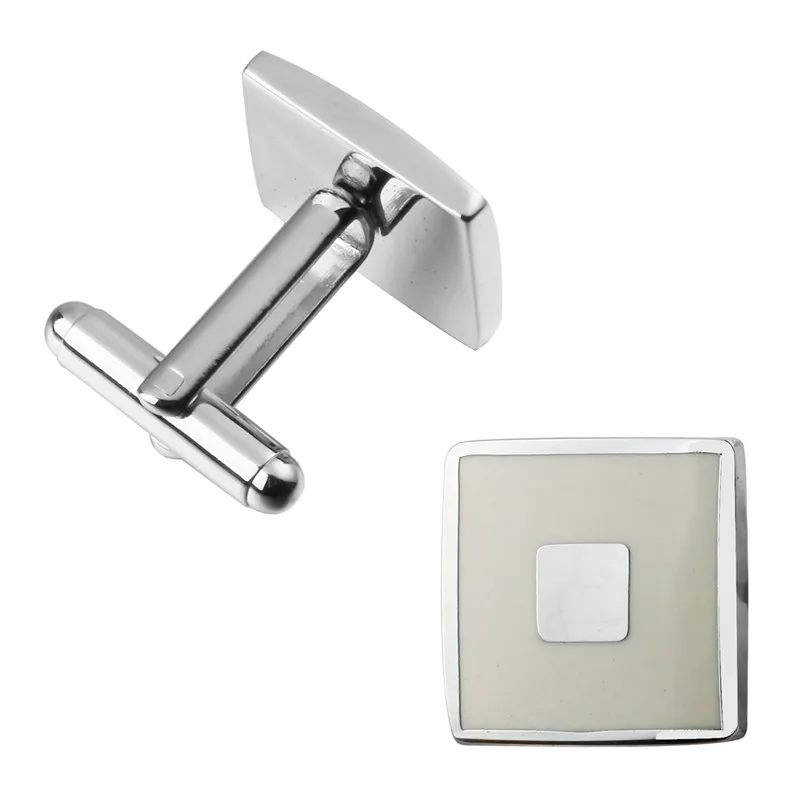 Последние мужские свадебные ювелирные изделия Запонки для французских рубашек